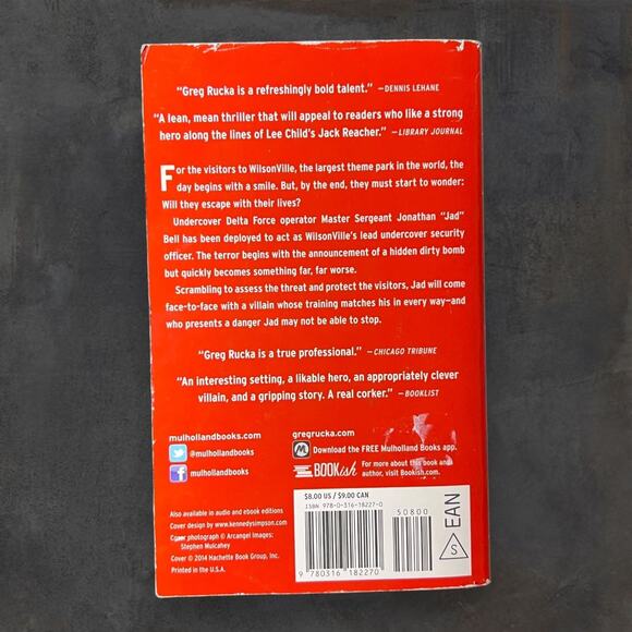 Alpha‎ (Jad Bell Book 1) by Greg Rucka Paperback Good Condition - Picture 2 of 4